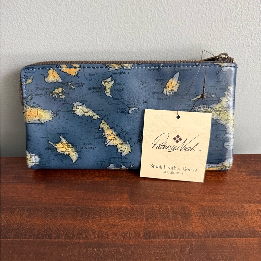 PATRICIA NASH Leather Prassa Continental Wallet
